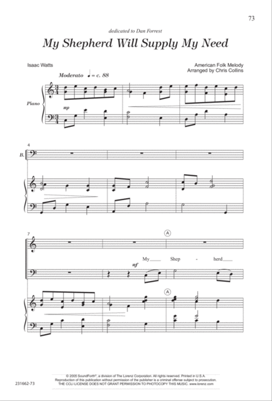 Bring Them In (Digital Download) 3-Part scores gallery preview page 75