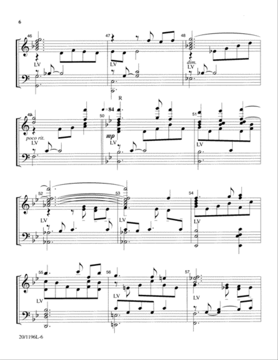 We Gather Together (Digital Download) 5-Octaves scores gallery preview page 6