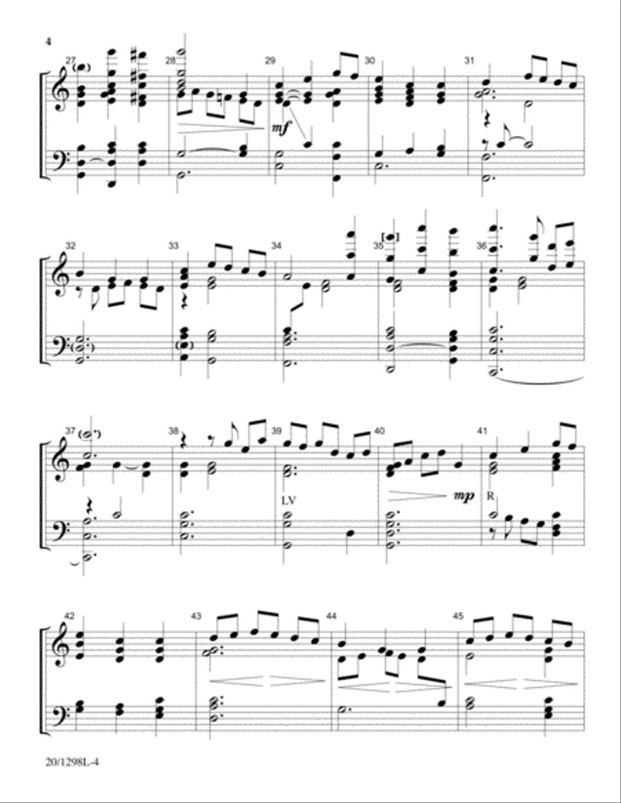 Let All Things Now Living (Digital Download) 5-Octaves scores gallery preview page 3