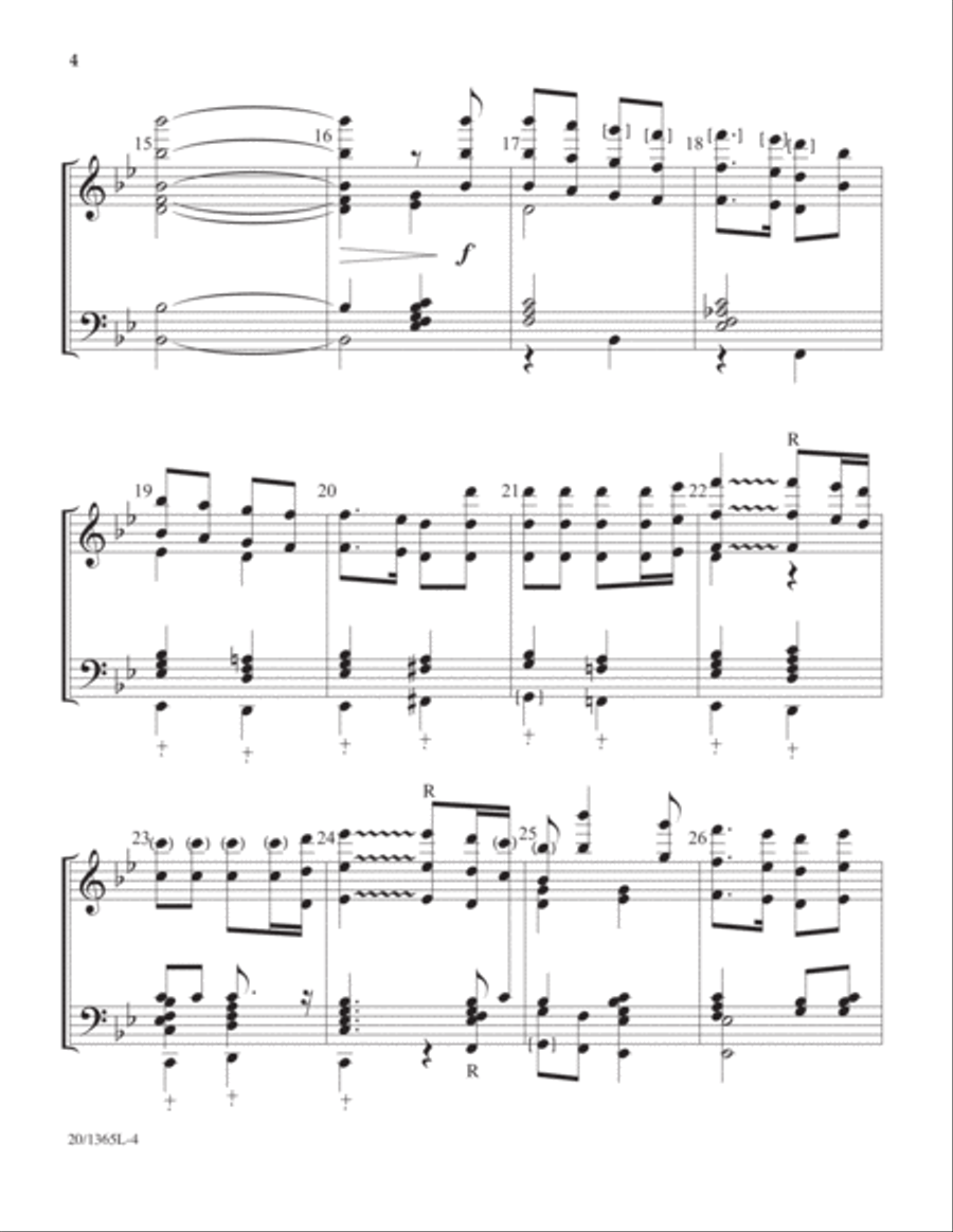 How Great Our Joy! - Handbell Part (Digital Download) Full Orchestra scores gallery preview page 4