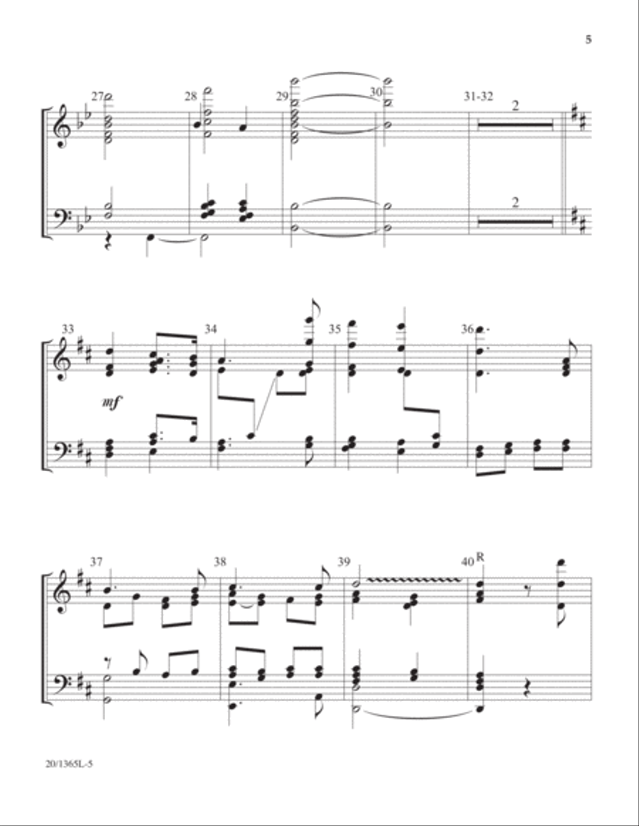 How Great Our Joy! - Handbell Part (Digital Download) Full Orchestra scores gallery preview page 5