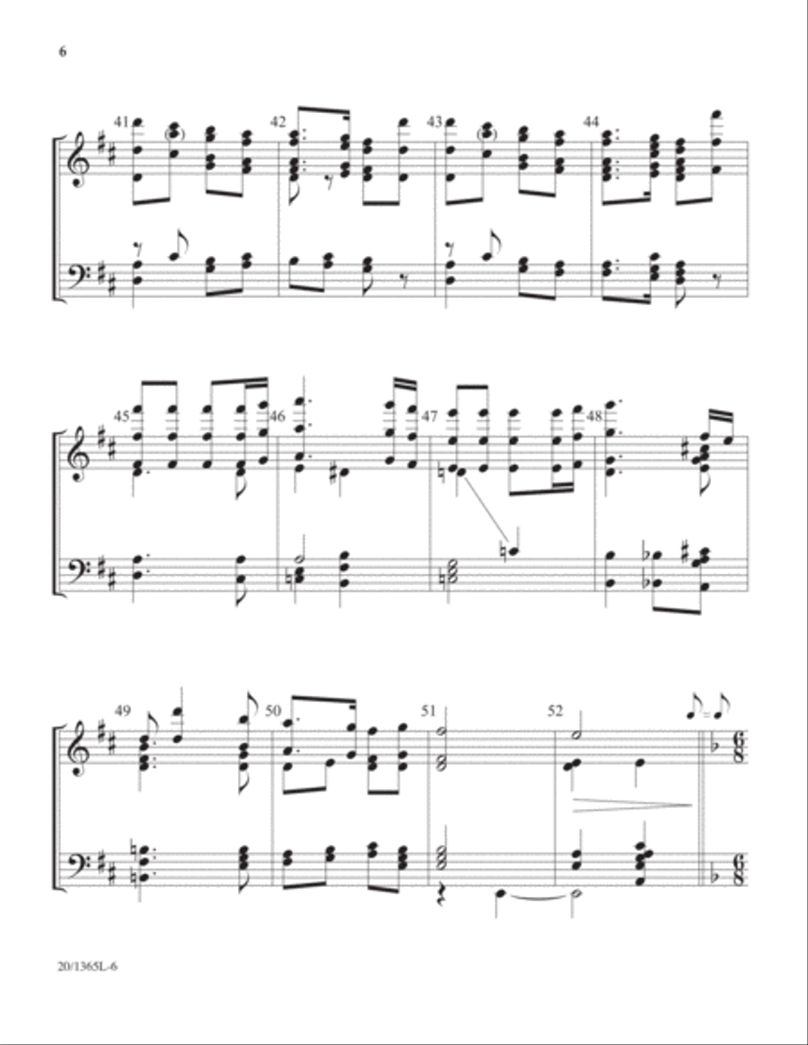 How Great Our Joy! - Handbell Part (Digital Download) Full Orchestra scores gallery preview page 6