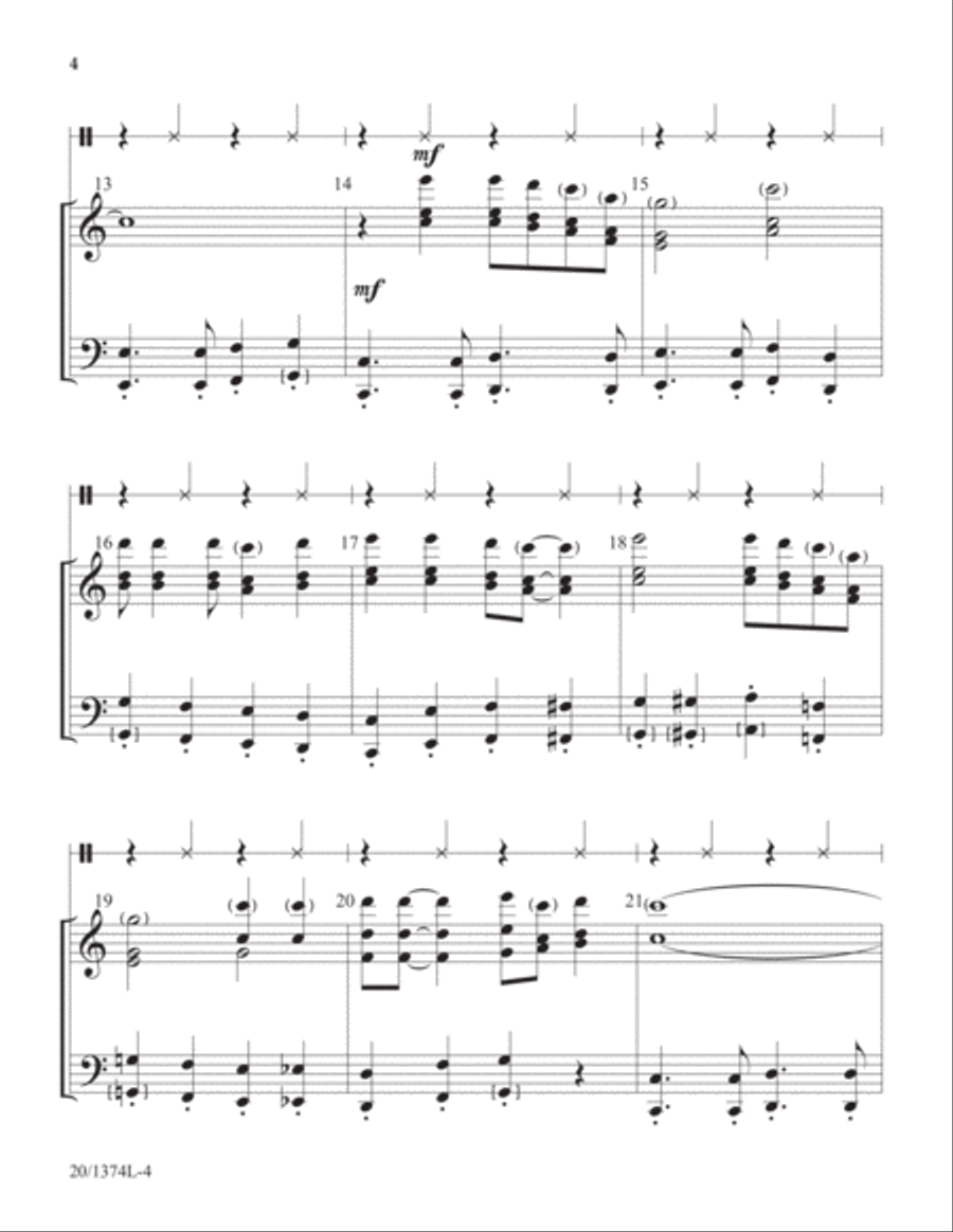 Go, Tell It on the Mountain (Digital Download) 5-Octaves scores gallery preview page 4
