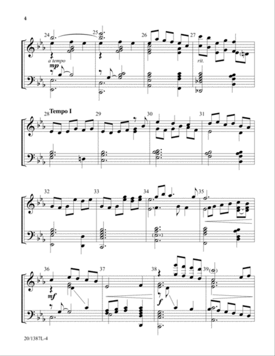 Lord of All Hopefulness (Digital Download) 5-Octaves scores gallery preview page 4