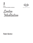 Lenten Meditation