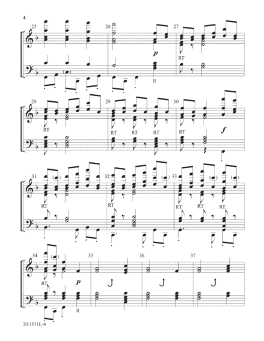 Peals of Praise (Digital Download) 3-Octaves scores gallery preview page 3