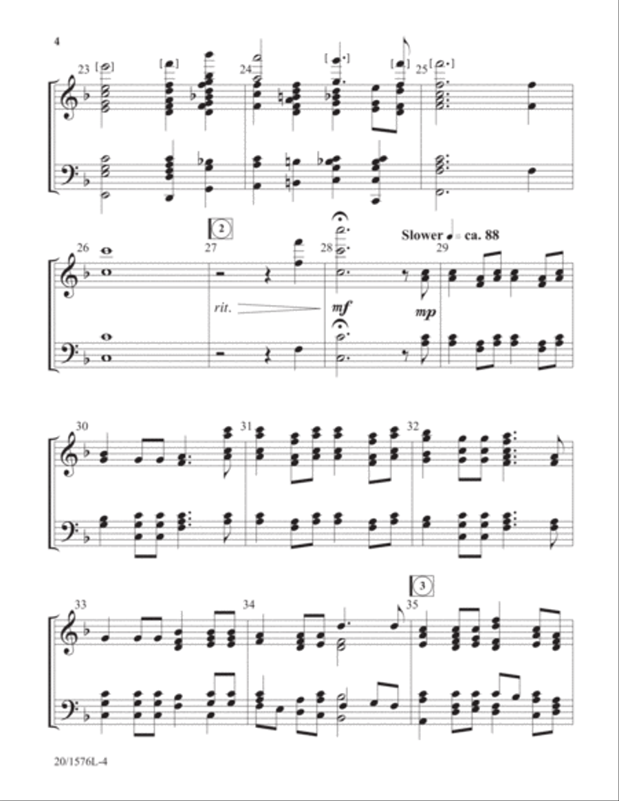 Christmas Bells Overture - HB Part (Digital Download) 5-Octaves scores gallery preview page 3