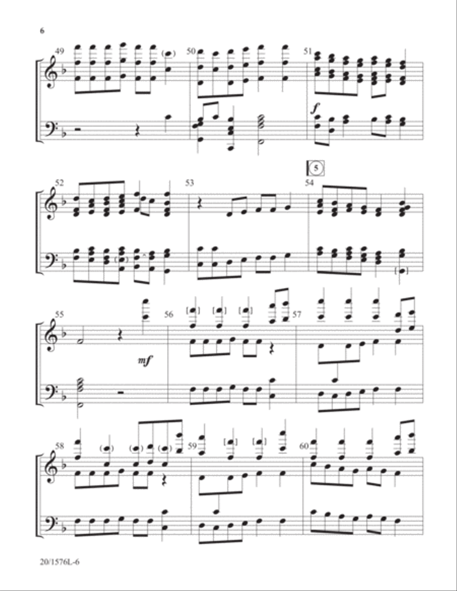 Christmas Bells Overture - HB Part (Digital Download) 5-Octaves scores gallery preview page 5