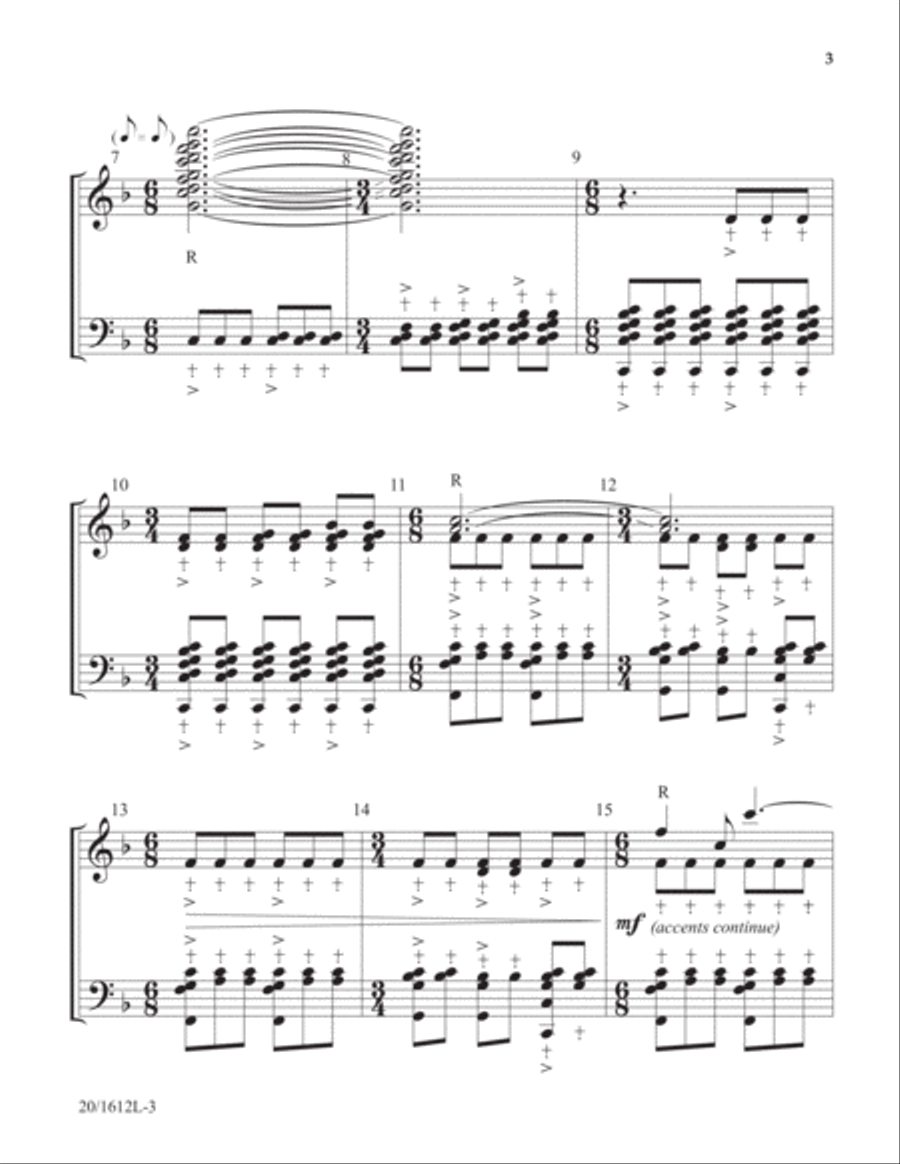 God of Joy, God of Strength (Digital Download) 3-Octaves scores gallery preview page 2