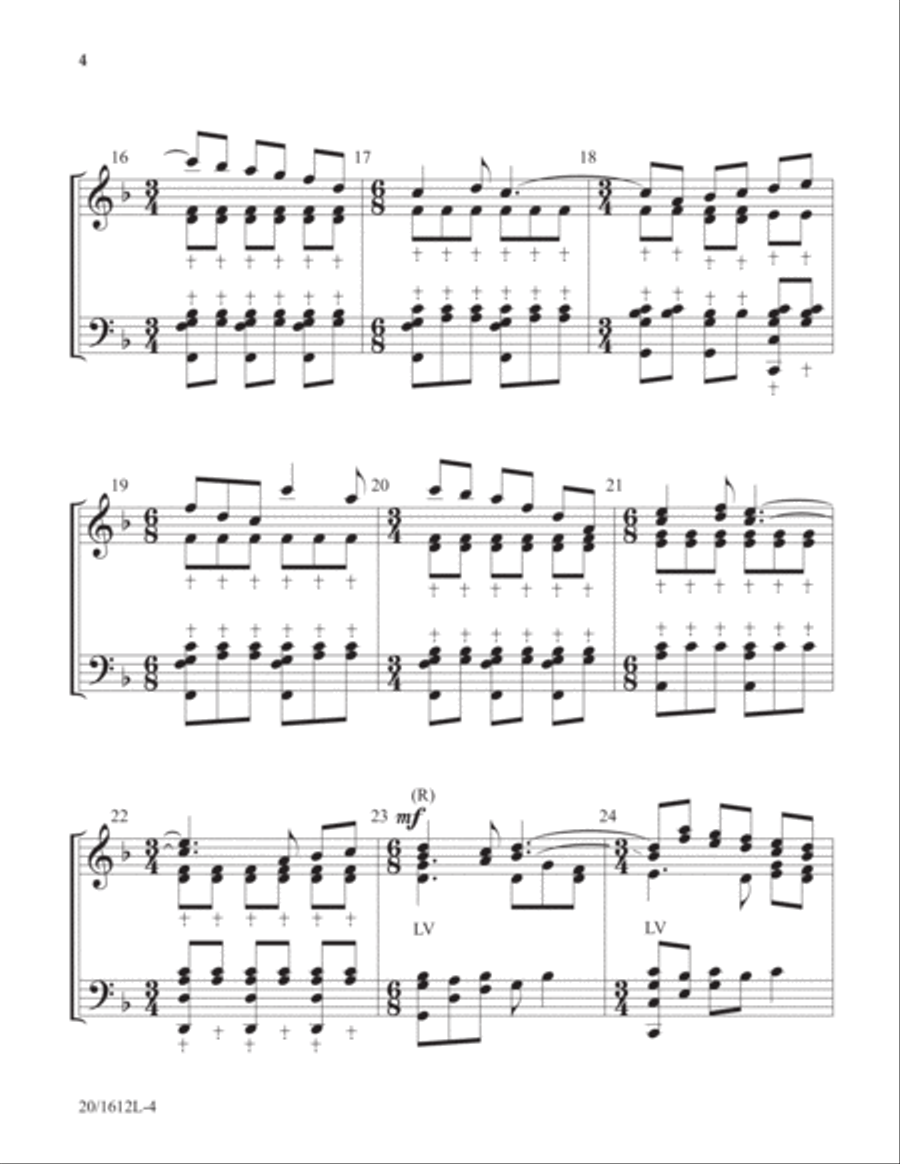 God of Joy, God of Strength (Digital Download) 3-Octaves scores gallery preview page 3