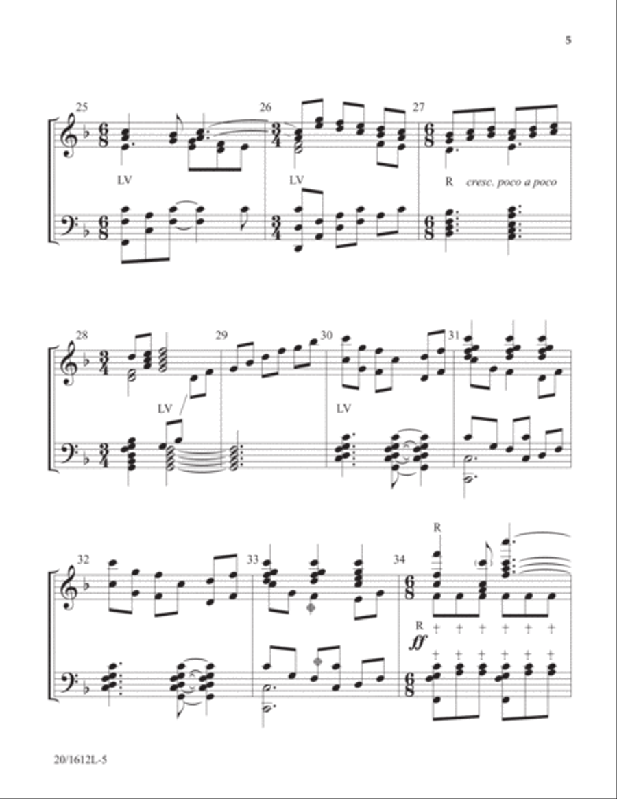 God of Joy, God of Strength (Digital Download) 3-Octaves scores gallery preview page 4