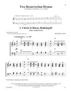 Two Resurrection Hymns (Digital Download) 3-Octaves scores gallery preview page 3