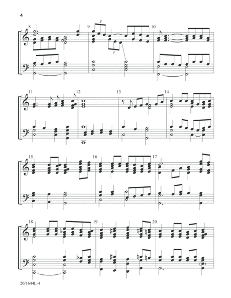 Walk Through the Valley (Digital Download) 5-Octaves scores gallery preview page 4