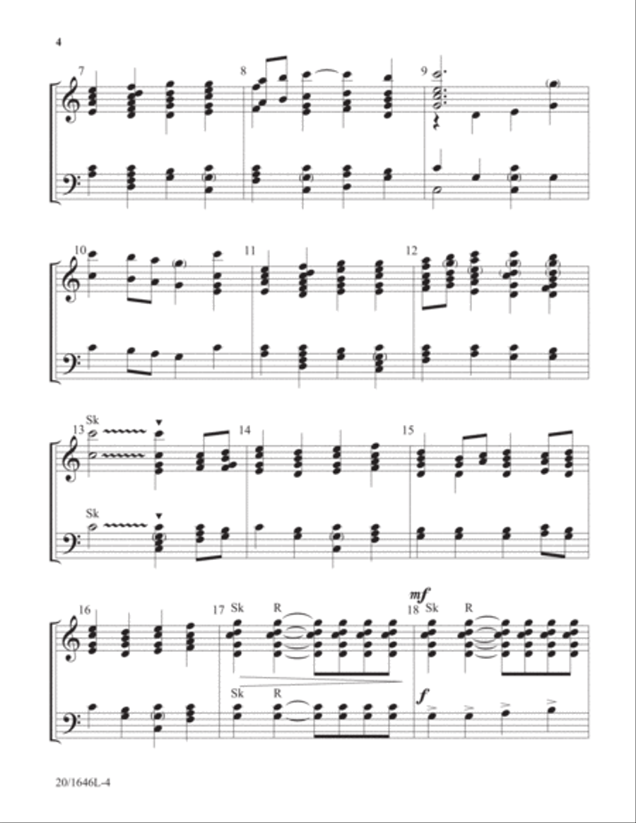 Hosanna! (Digital Download) 3-Octaves scores gallery preview page 4