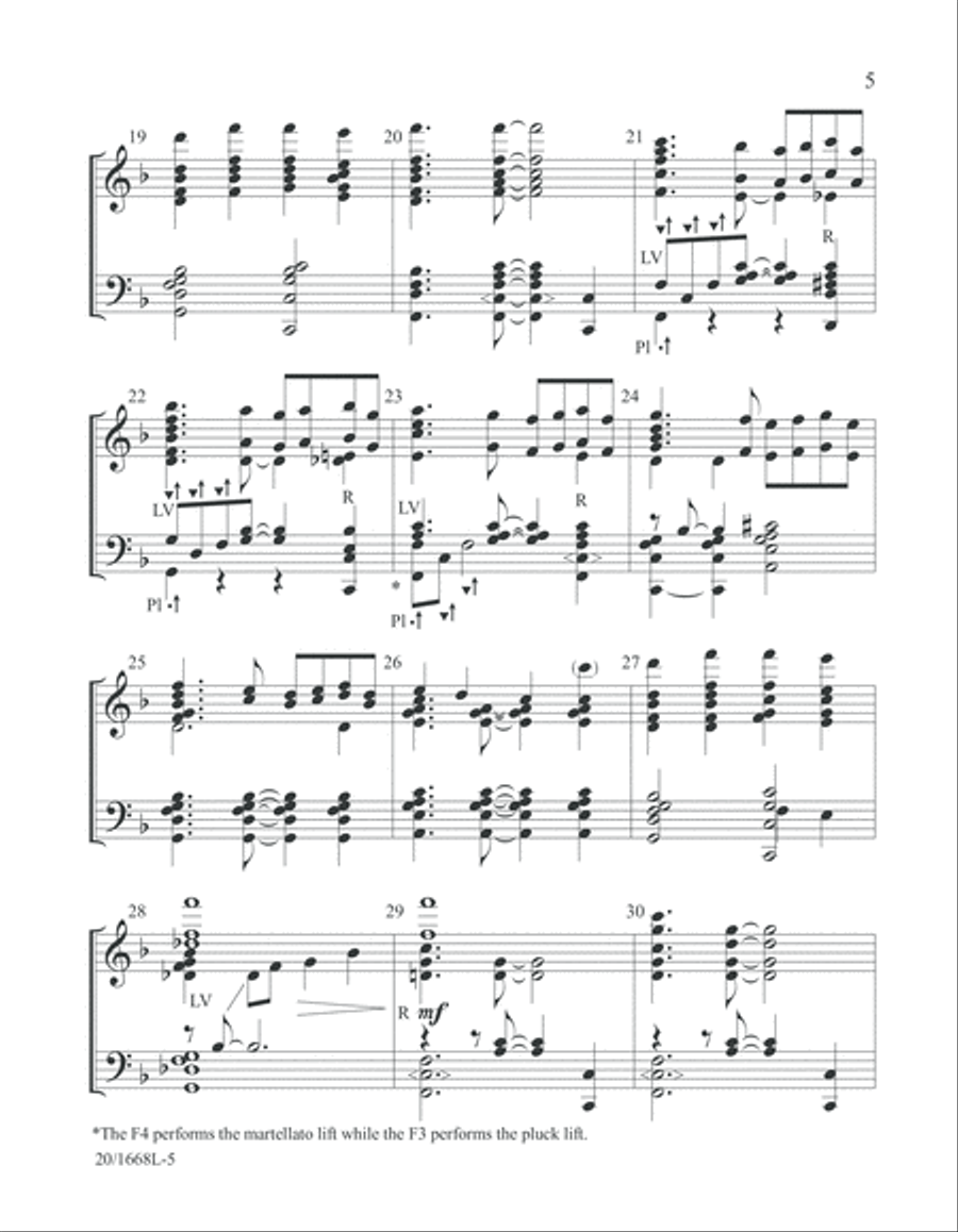 Angels Sing Gloria (Digital Download) 5-Octaves scores gallery preview page 5