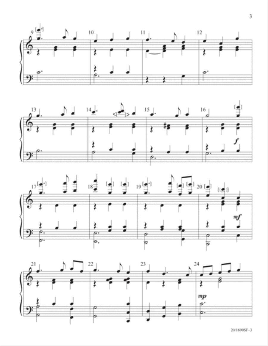 We Gather Together (Digital Download) 5-Octaves scores gallery preview page 3