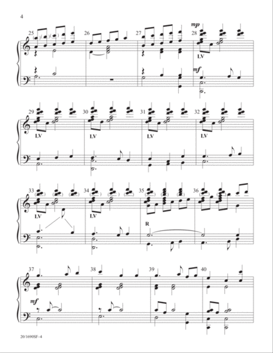We Gather Together (Digital Download) 5-Octaves scores gallery preview page 4