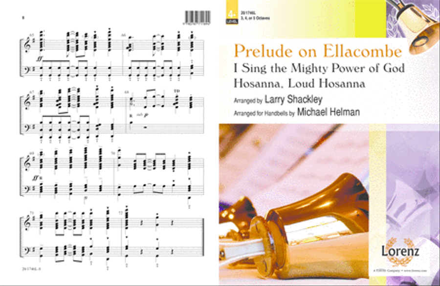 Prelude on Ellacombe (Digital Download) 5-Octaves scores gallery preview page 1