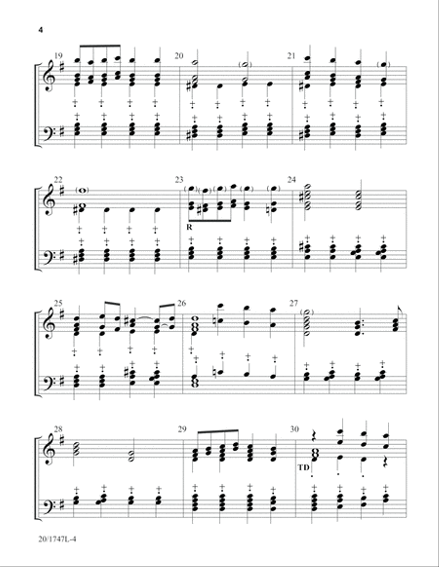 Easter Glory (Digital Download) 3-Octaves scores gallery preview page 4