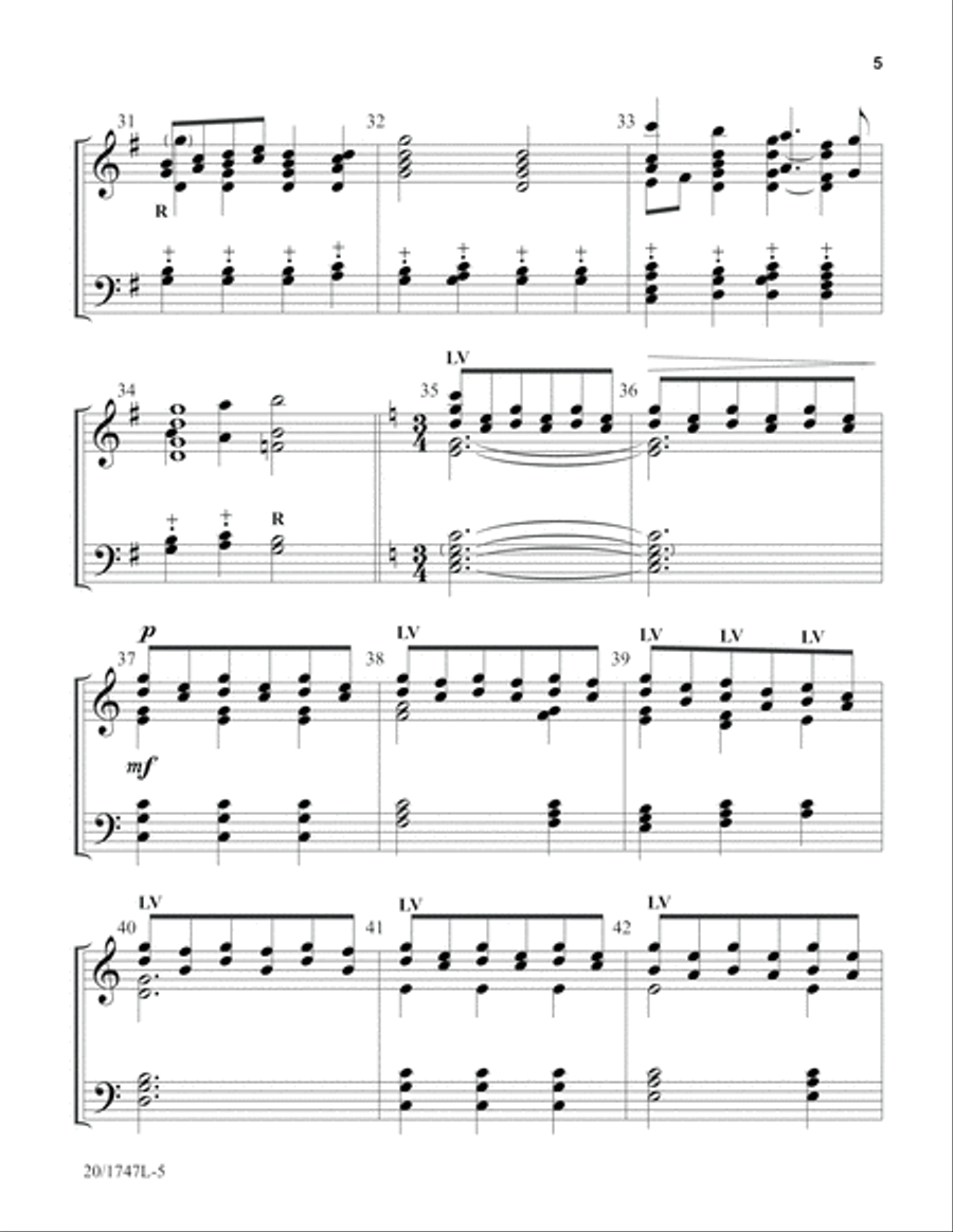 Easter Glory (Digital Download) 3-Octaves scores gallery preview page 5