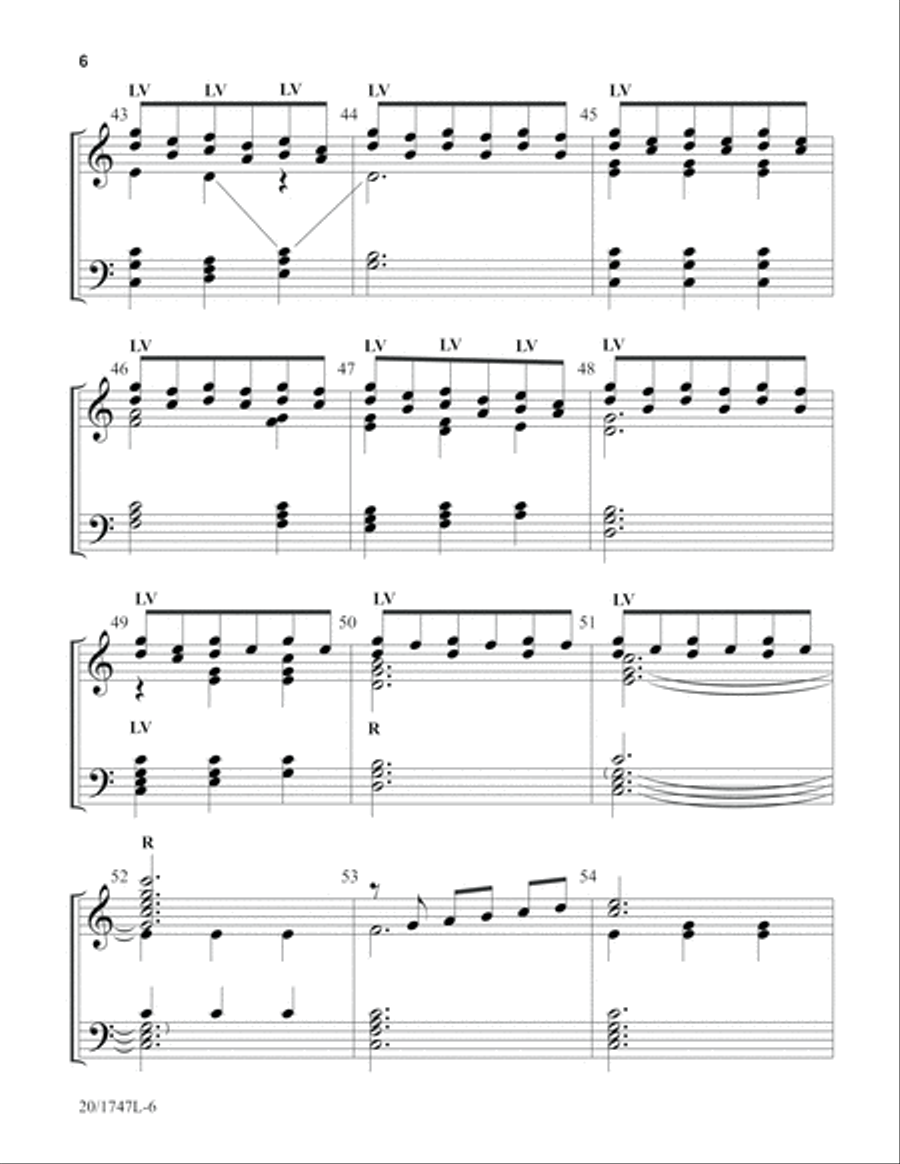 Easter Glory (Digital Download) 3-Octaves scores gallery preview page 6