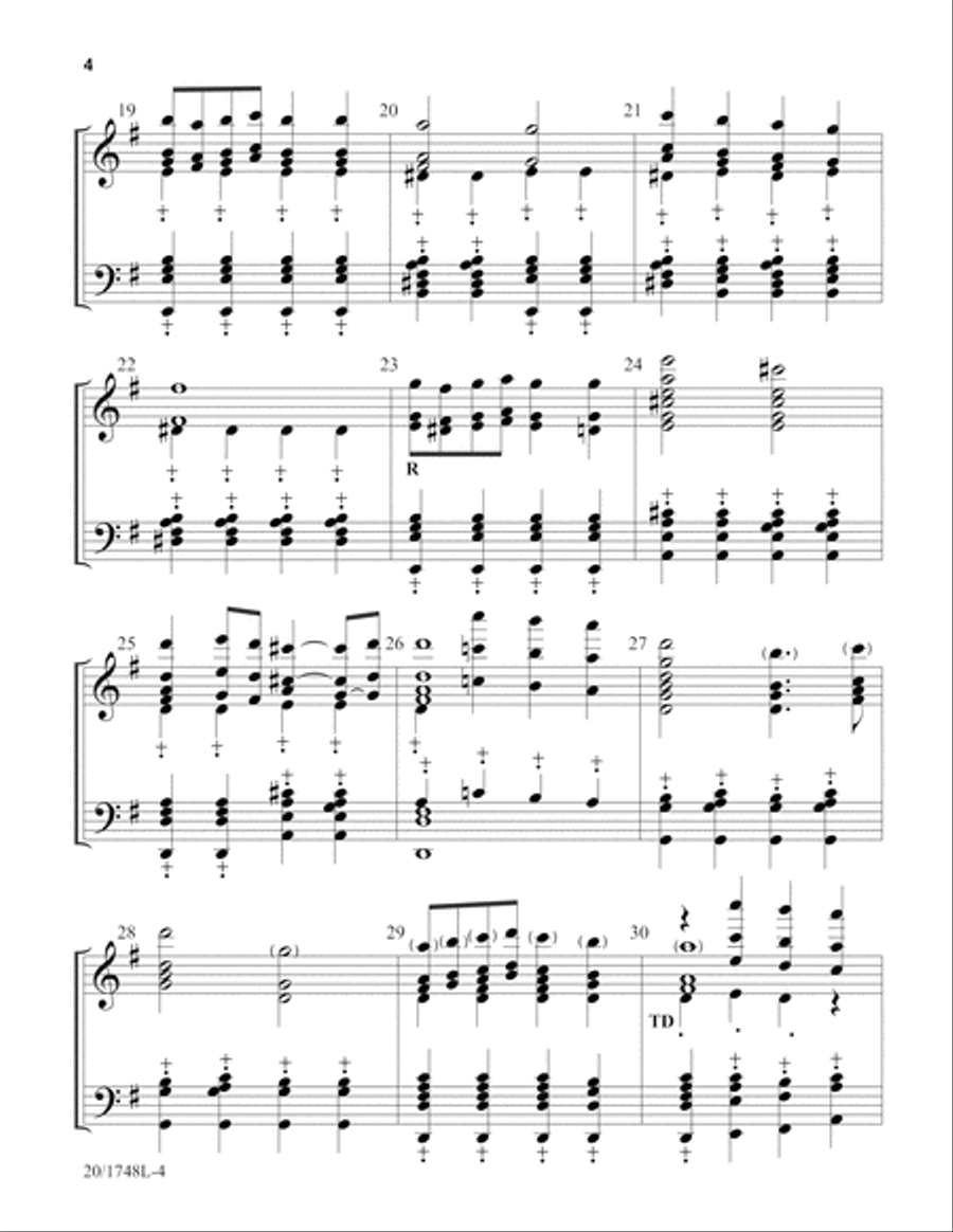 Easter Glory (Digital Download) 5-Octaves scores gallery preview page 4