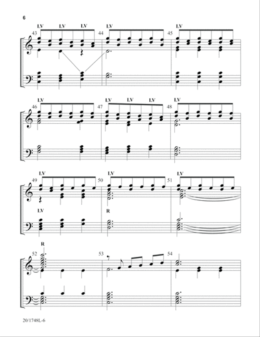 Easter Glory (Digital Download) 5-Octaves scores gallery preview page 6