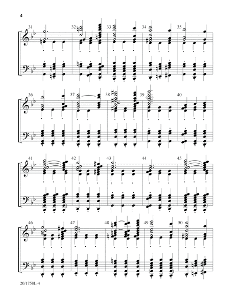 Masters In This Hall (Digital Download) 5-Octaves scores gallery preview page 4