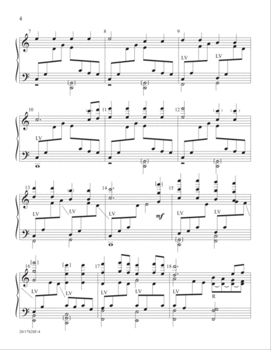 I Saw the Cross of Jesus (Digital Download) 5-Octaves scores gallery preview page 4