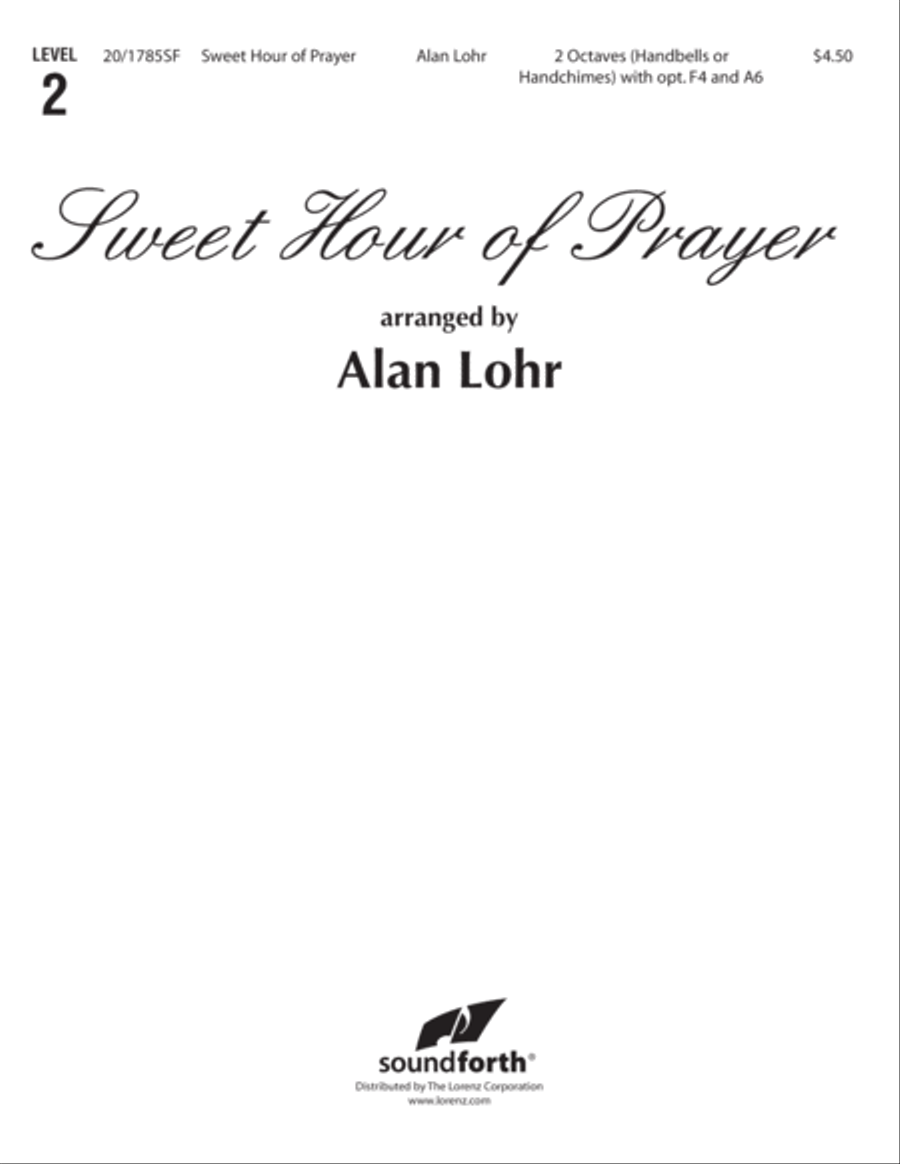 Sweet Hour of Prayer (Digital Download) 2-Octaves scores gallery preview page 1