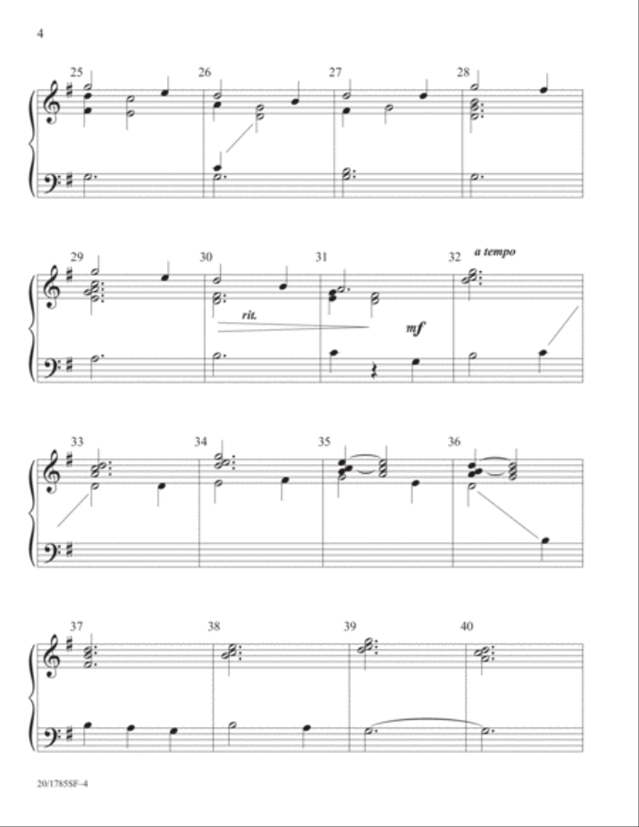 Sweet Hour of Prayer (Digital Download) 2-Octaves scores gallery preview page 4