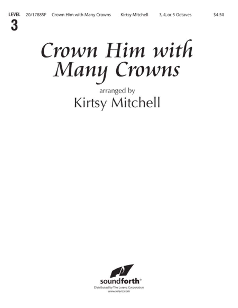 Crown Him with Many Crowns 5-Octaves scores gallery preview page 1