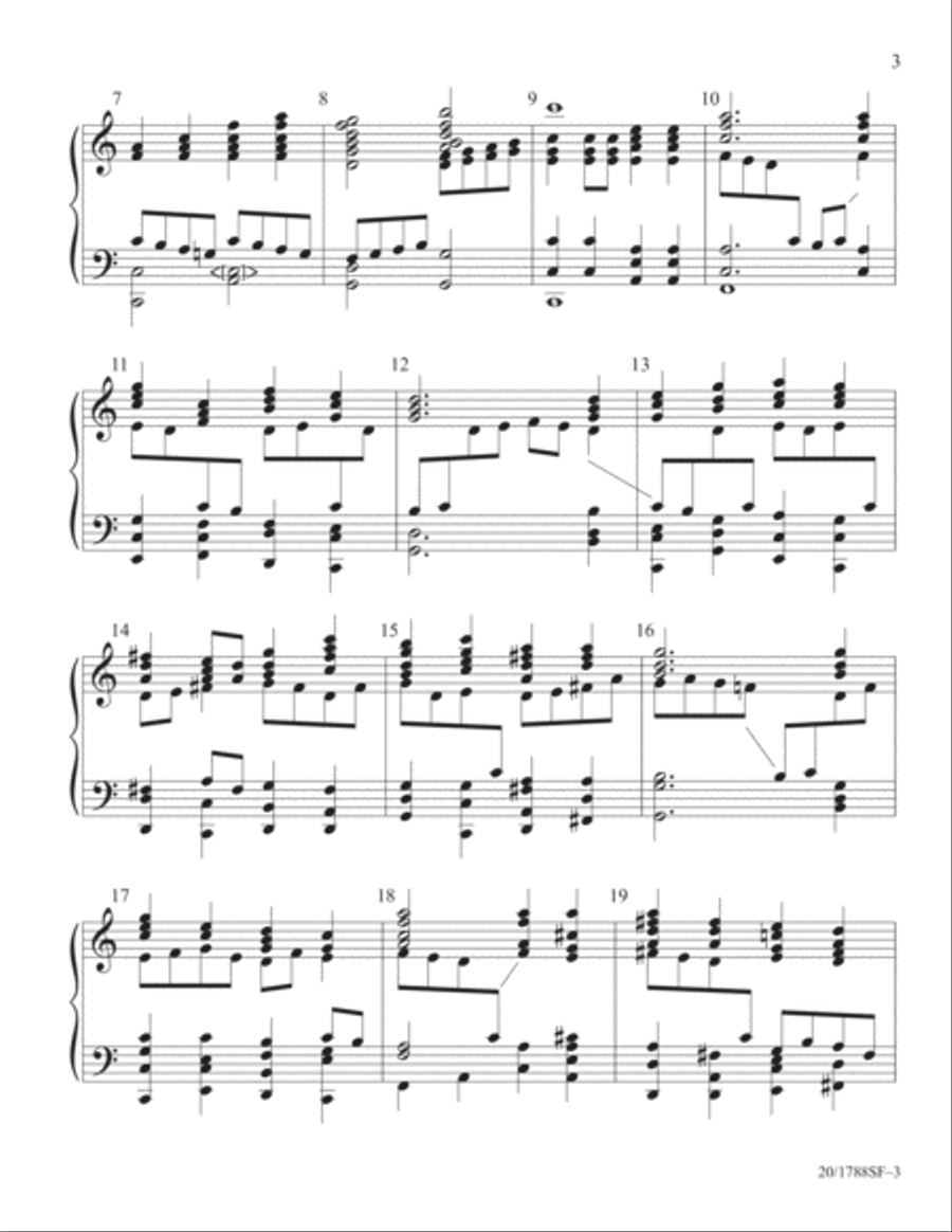 Crown Him with Many Crowns 5-Octaves scores gallery preview page 3