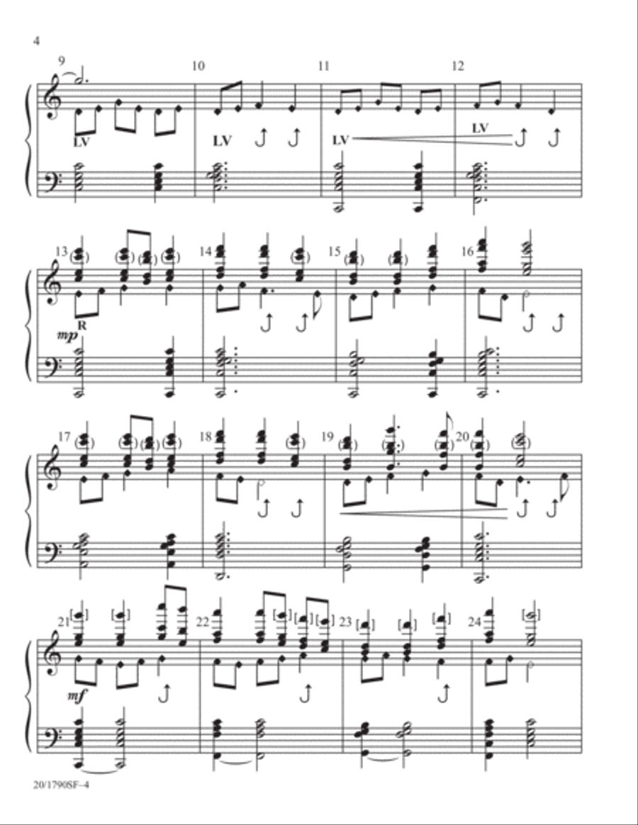 Lullaby, Jesus (Digital Download) 5-Octaves scores gallery preview page 4