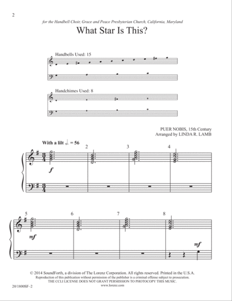 What Star Is This? (Digital Download) 2-Octaves scores gallery preview page 2
