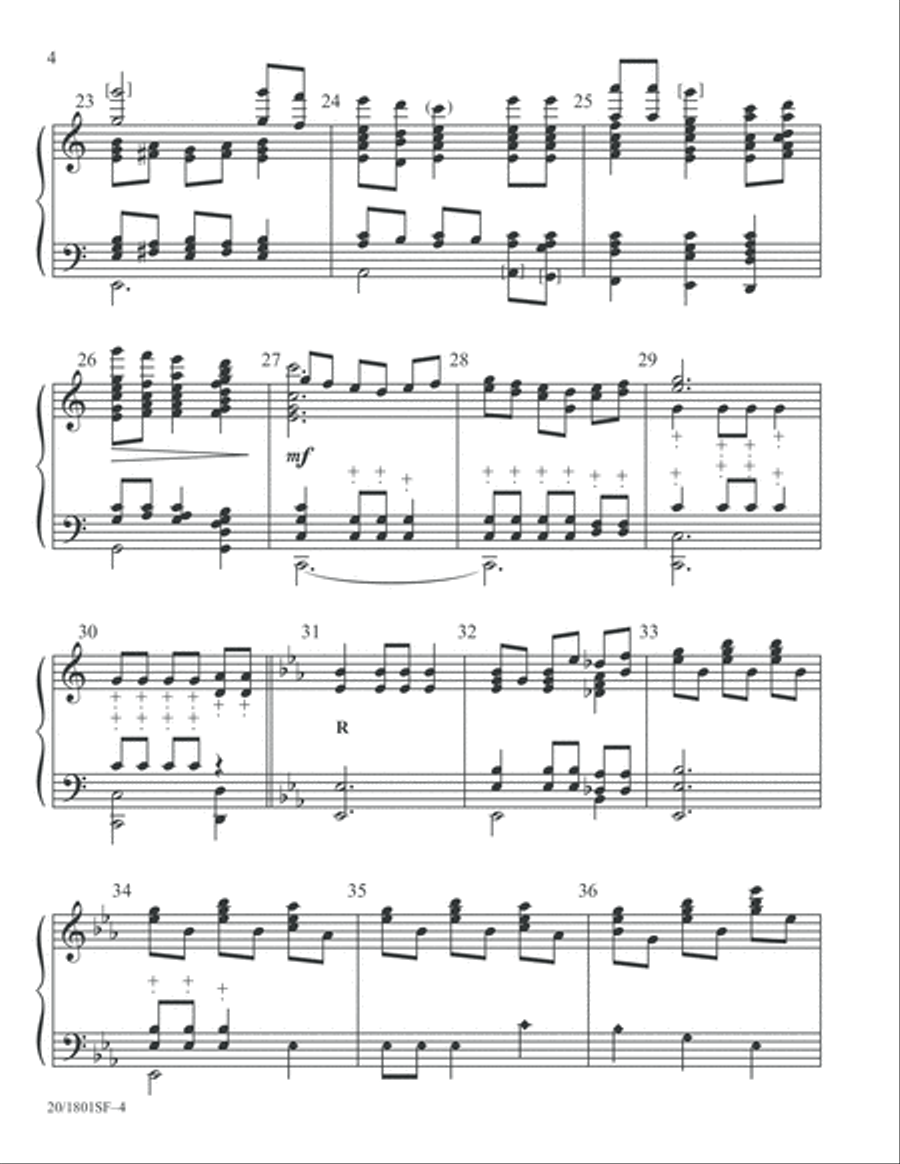 The Holly and the Ivy The Holly and the Ivy 5-Octaves scores gallery preview page 4