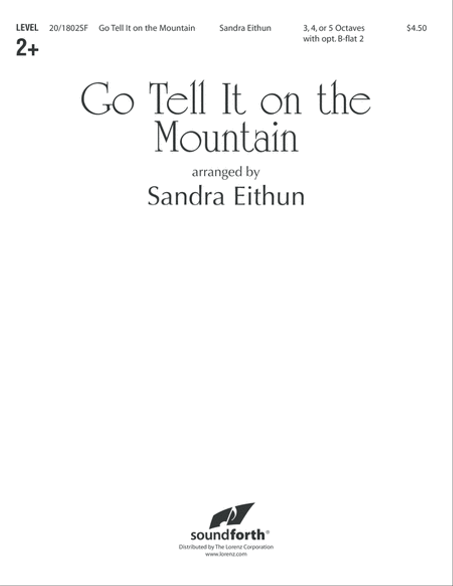 Go Tell It on the Mountain (Digital Download) 5-Octaves scores gallery preview page 1