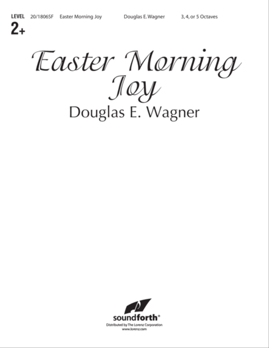 Easter Morning Joy (Digital Download) 5-Octaves scores gallery preview page 1