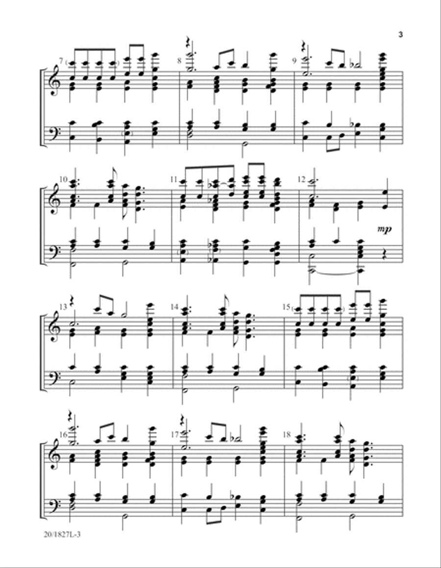 Swing Low, Sweet Chariot (Digital Download) 5-Octaves scores gallery preview page 3