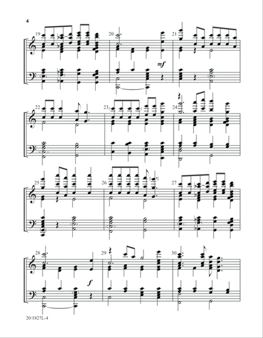 Swing Low, Sweet Chariot (Digital Download) 5-Octaves scores gallery preview page 4