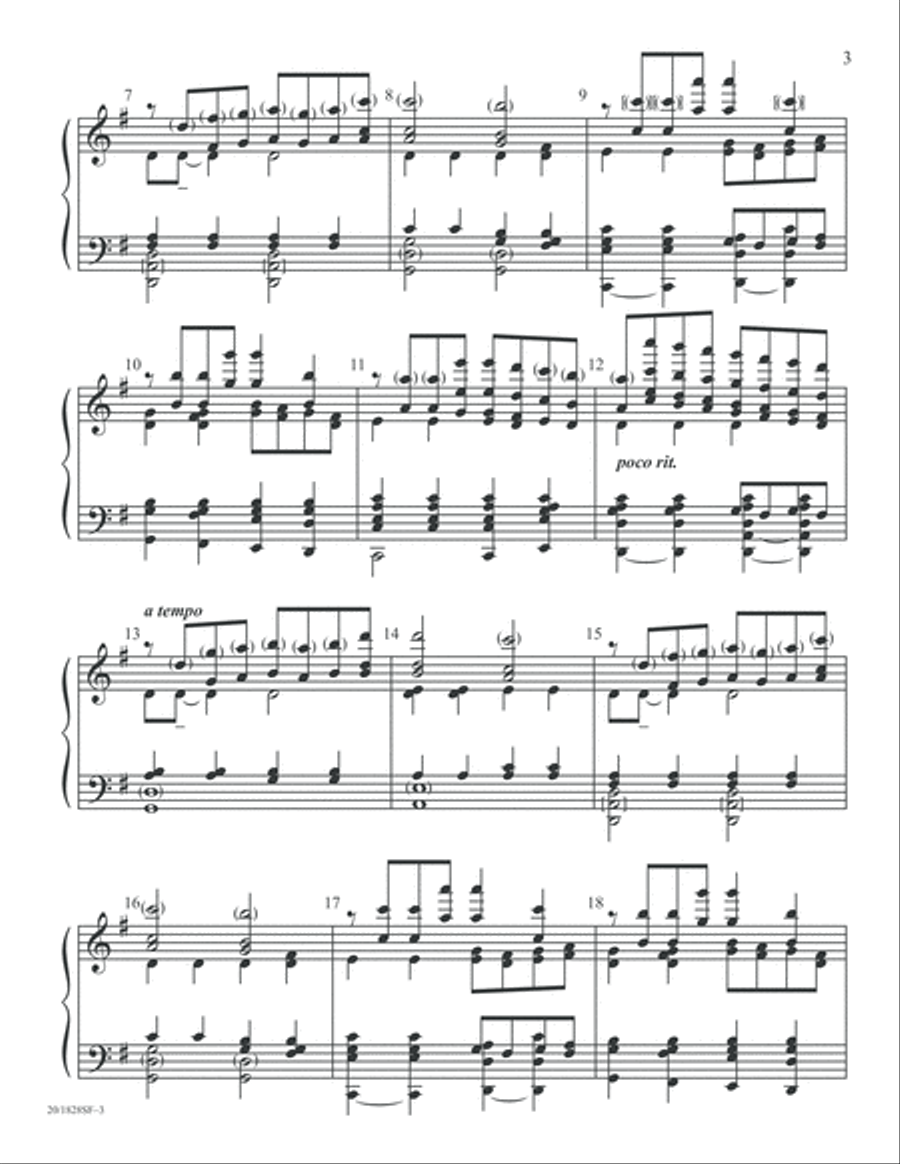 Advent Meditation (Digital Download) 5-Octaves scores gallery preview page 3