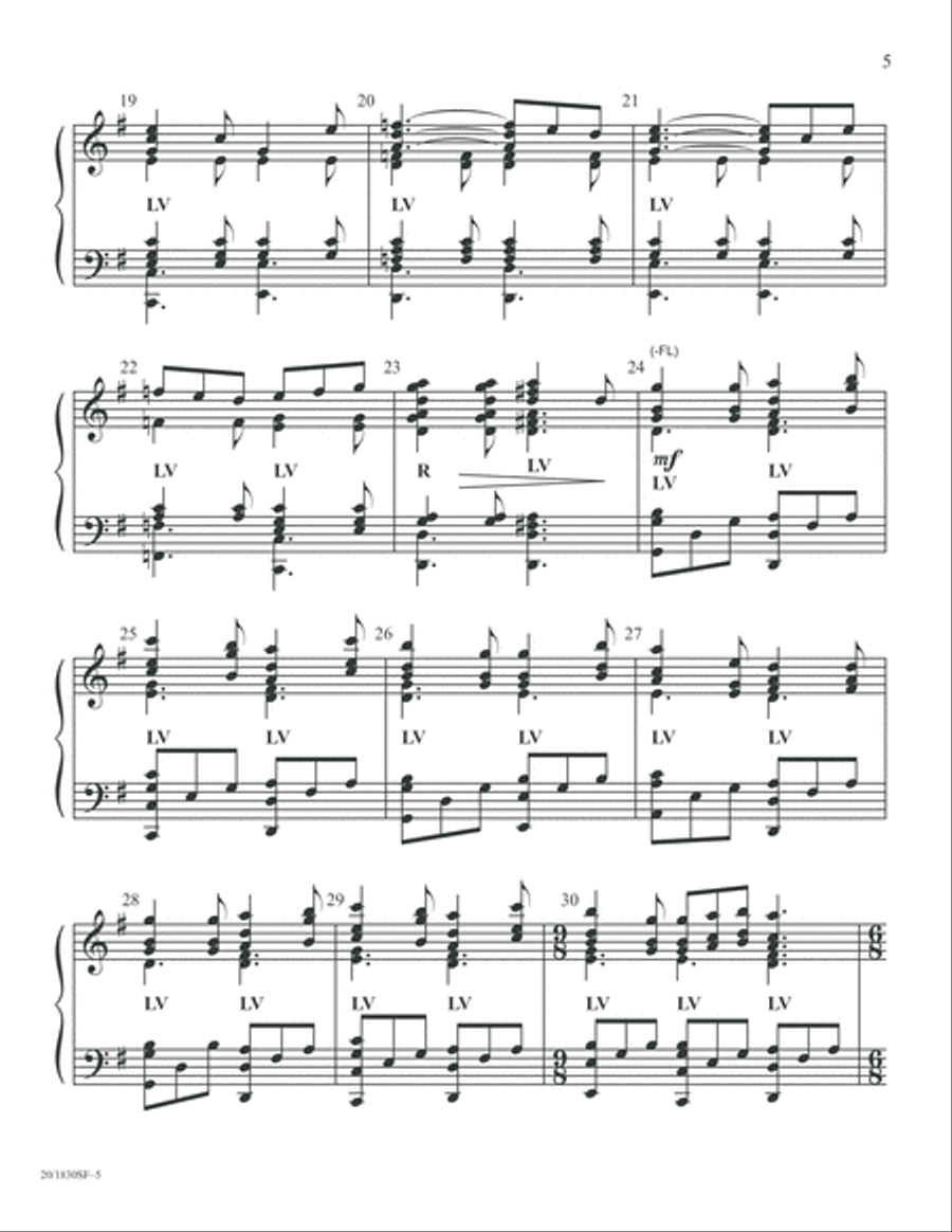 I Saw Three Ships (Digital Download) 5-Octaves scores gallery preview page 5