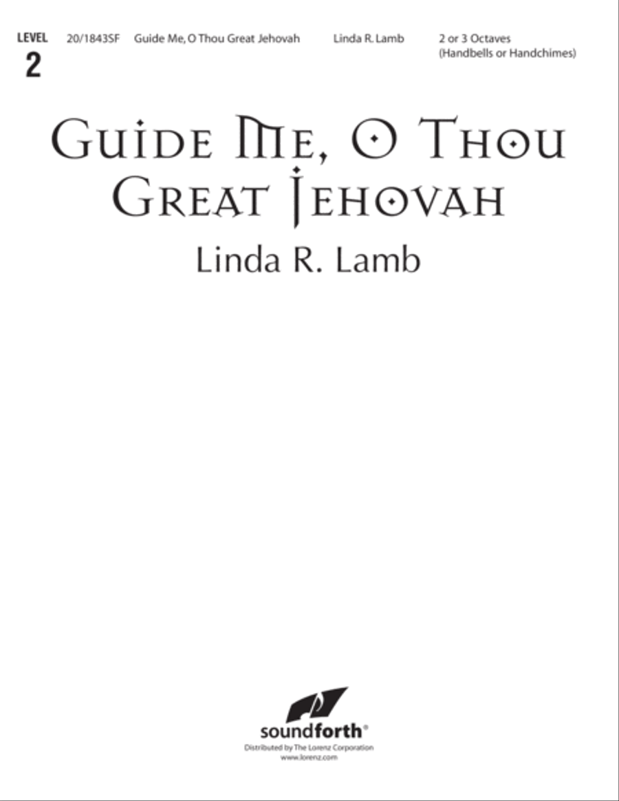Guide Me, O Thou Great Jehovah (Digital Download) 3-Octaves scores gallery preview page 1