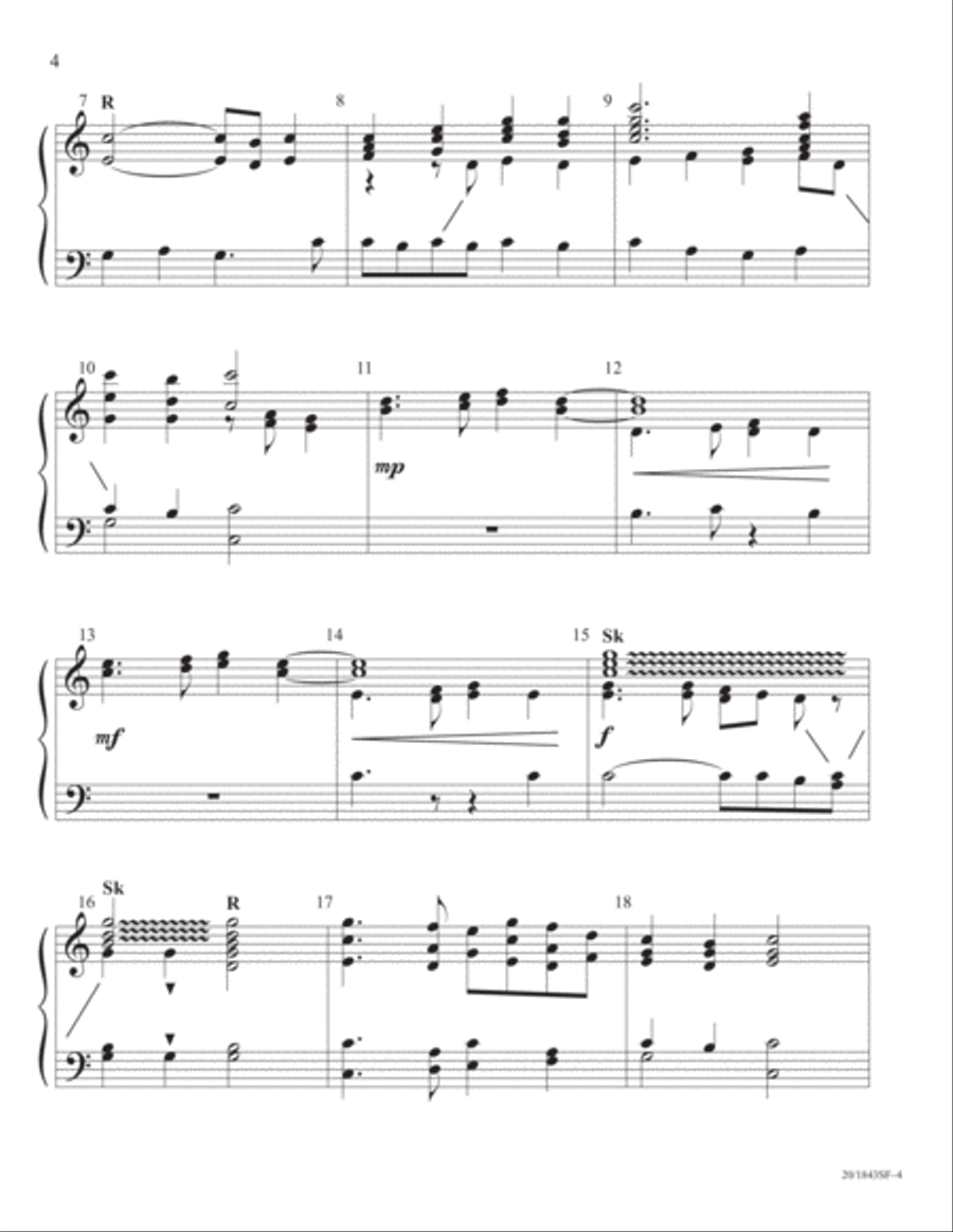 Guide Me, O Thou Great Jehovah (Digital Download) 3-Octaves scores gallery preview page 4