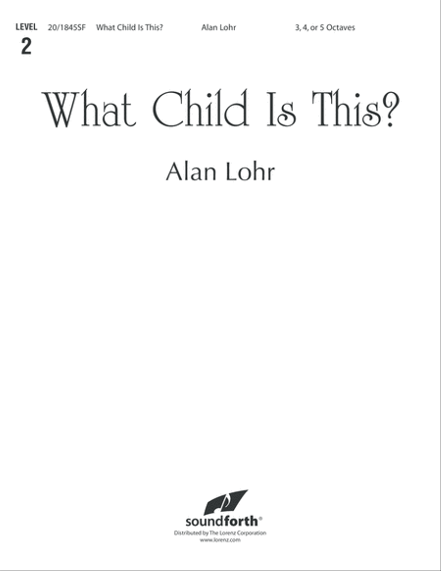 What Child Is This? (Digital Download) 5-Octaves scores gallery preview page 1