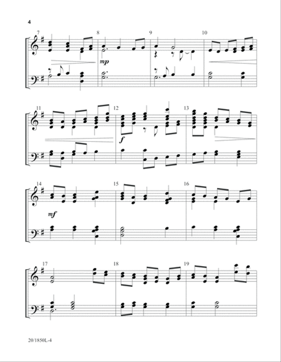 Children of the Heavenly Father (Digital Download) 3-Octaves scores gallery preview page 4