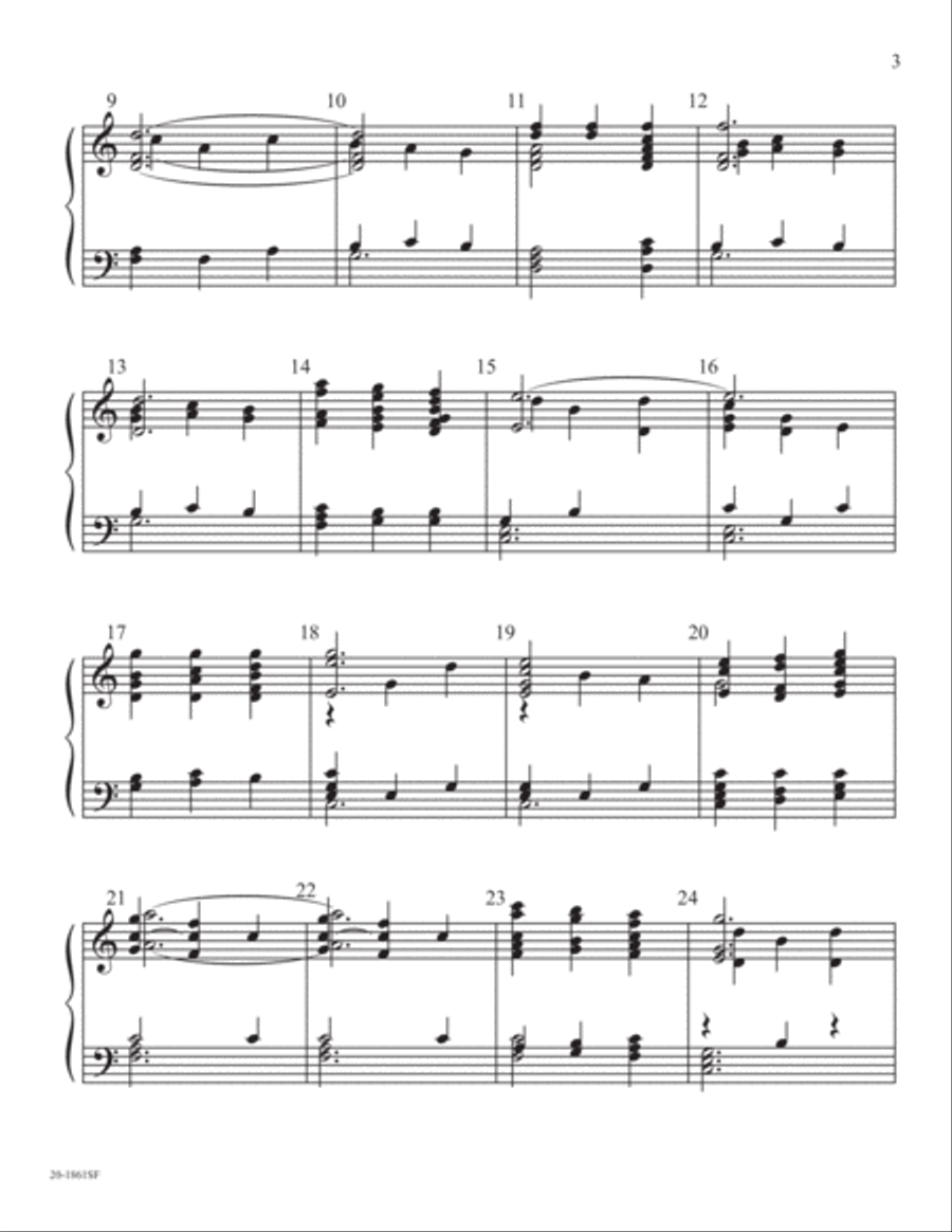 Blessed Redeemer (Digital Download) 3-Octaves scores gallery preview page 3