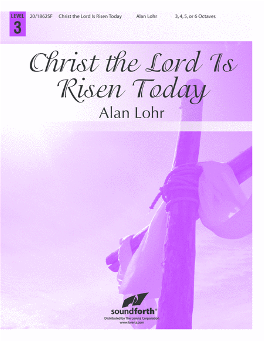 Christ the Lord Is Risen Today (Digital Download) 5-Octaves scores gallery preview page 1