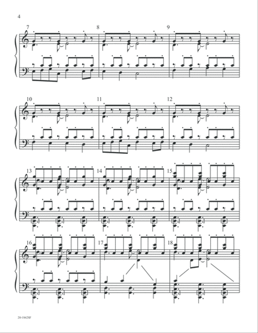 Christ the Lord Is Risen Today (Digital Download) 5-Octaves scores gallery preview page 4