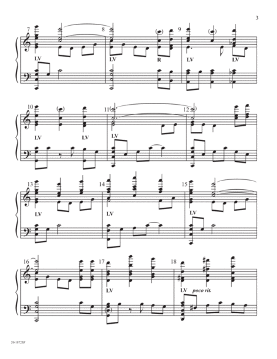 The Garden of Prayer (Digital Download) 5-Octaves scores gallery preview page 3